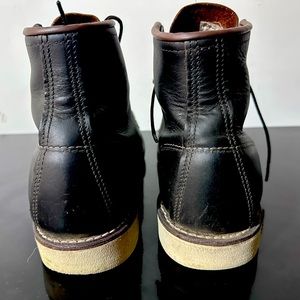 Red wing shoes Moc toe boot